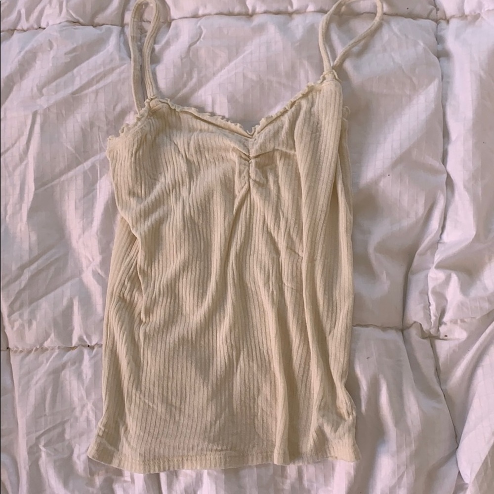 Off white tank